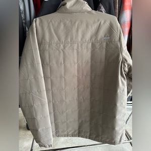 AFTCO light weight quilted jacket stone color Large NEW!